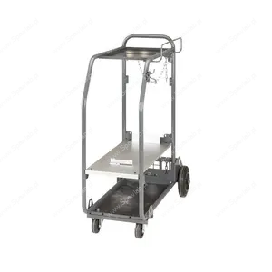 Migatronic 4-wheel cart with tool tray