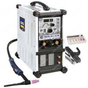 GYS PROTIG 201L AC/DC - WITH ACCESSORIES (TIG20B-4m) 063952