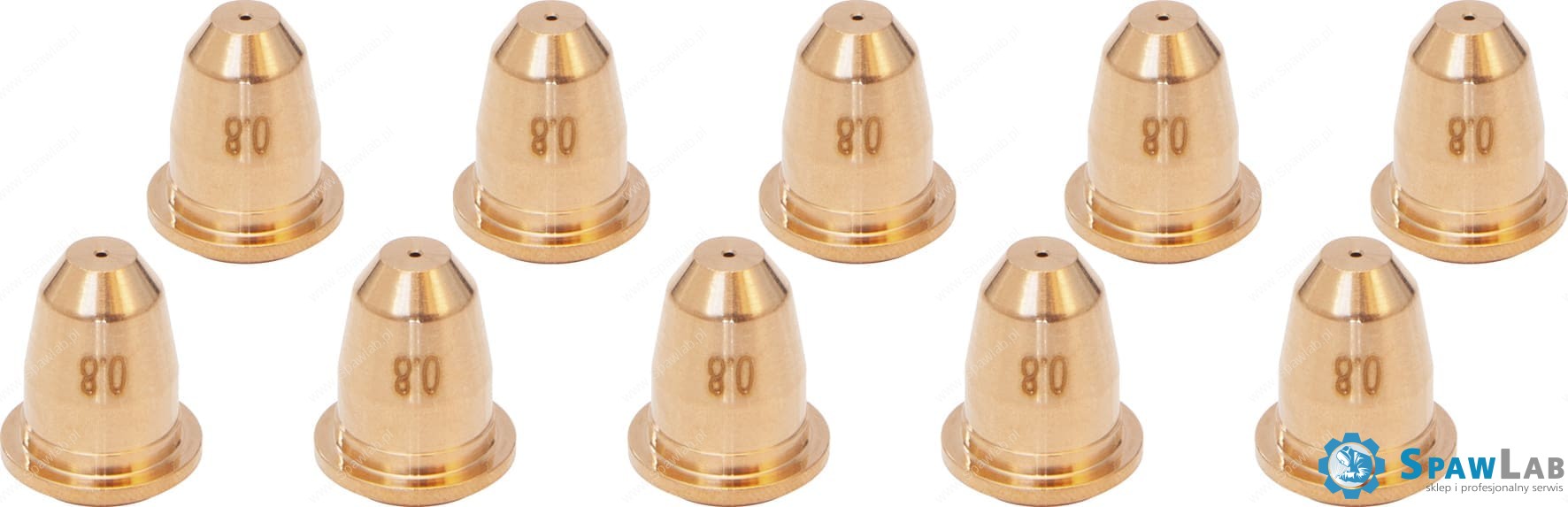GYS 10 NOZZLES - PLASMA TPT25/MT35K/TPT40 040212