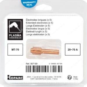 GYS 5 LONG ELECTRODES 20/70A - PLASMA TORCH MT-70 067189
