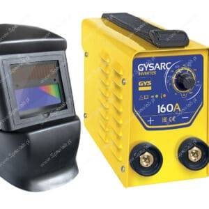 GYS GYSARC 160 + LCD 11 SELF-DARKENING VISOR 080065