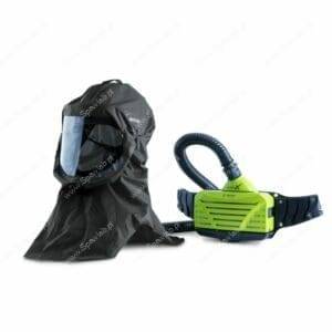 Optrel Softhood Black - Long protective hood with air supply - 4900.050