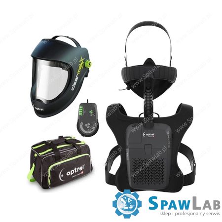 Optrel clearmaxx + swiss air - Zestaw do szlifowania z systemem nawiewu - 4600.110