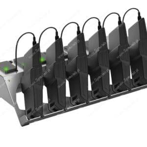 Optrel Multi Bay Charger - Charger for 6 e3000/X batteries - 4551.016.EU