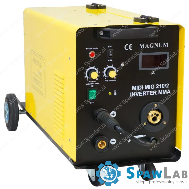 Magnum Półautomat Spawalniczy   MIG 210/2MMA Synergia 4x4 U MI 210/2MMA