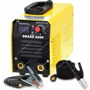 Magnum Spawarka Inwertorowa   SNAKE 200PS 200A IGBT U I SNA 200PS