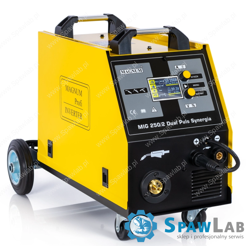 Magnum Półautomat Spawalniczy   MIG 250/2 DUAL PULS SYNERGIA U MI 250/2 AUTO DPS