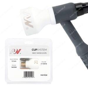 Spartus CUPSYSTEM - zestaw 17/18/26 dysza kielich #20 [na elektrodę 2.4]