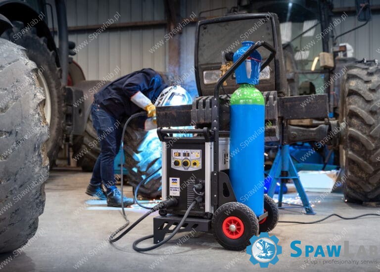 Przemysłowa spawarka GYS Kronos z podajnikiem drutu