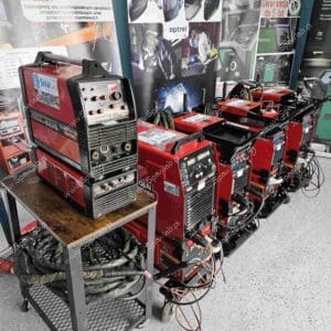 Używana spawarka TIG DC Lincoln Invertec V270-T Pulse profil roboczy