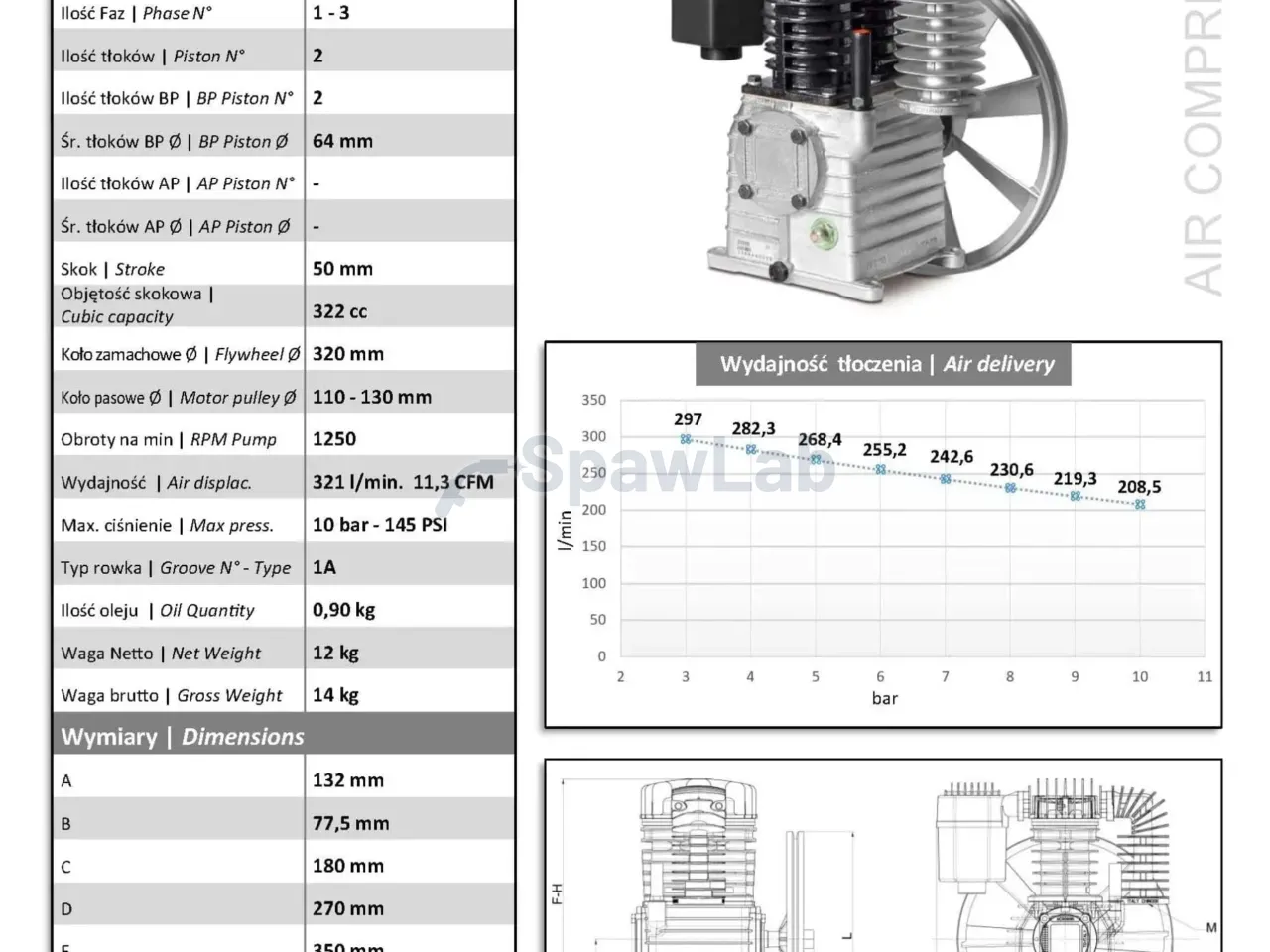 Unit compressor SHAMAL K17C 2.2 kW, photo 6