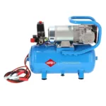 Airpress DC 24-225/15 leiser ölfreier Zweikolbenkompressor 10 bar 0,75 PS/0,55 kW 24V 180 l/min 15 l