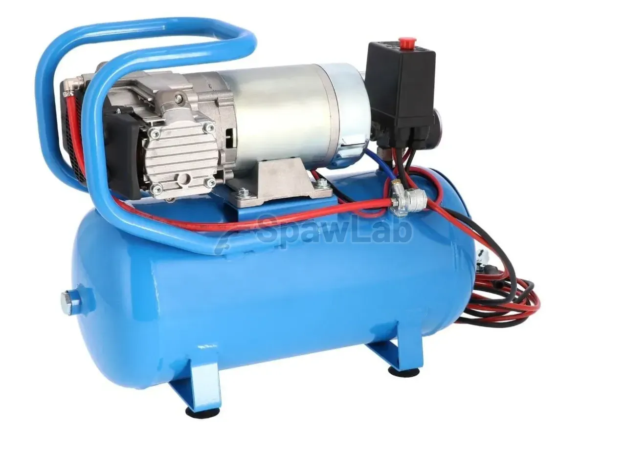 Airpress DC 24-225/15 leiser ölfreier Zweikolbenkompressor 10 bar 0,75 PS/0,55 kW 24V 180 l/min 15 l, Bild 4