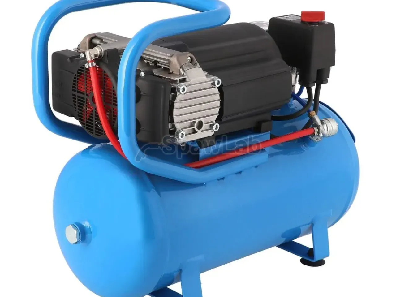 Airpress LMO 15-210 quiet oil-free twin-piston compressor 10 bar 0.75 HP/0.55 kW 125 l/min 15 l, photo 4