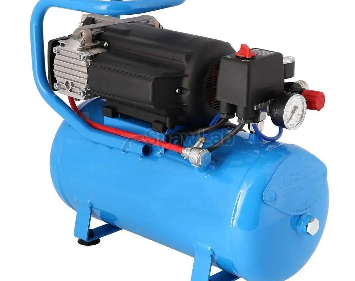 Airpress LMO 15-210 quiet oil-free twin-piston compressor 10 bar 0.75 HP/0.55 kW 125 l/min 15 l, photo 6
