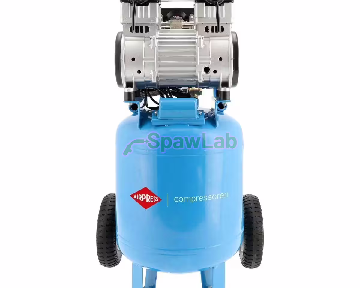 Airpress leiser ölfreier stehender Zweikolbenkompressor 8 bar 2 PS/1,5 kW 150 l/min 38 l LMVO 40-250