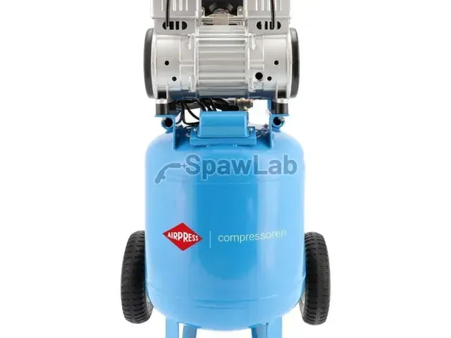Airpress quiet oil-free vertical twin-piston compressor 8 bar 2 HP/1.5 kW 150 l/min 38 l LMVO 40-250