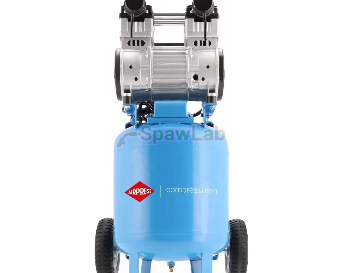 Airpress leiser ölfreier stehender Zweikolbenkompressor 8 bar 2 PS/1,5 kW 150 l/min 38 l LMVO 40-250, Bild 11