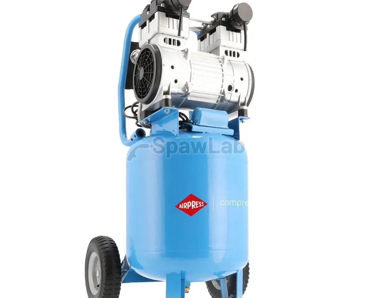 Airpress quiet oil-free vertical twin-piston compressor 8 bar 2 HP/1.5 kW 150 l/min 38 l LMVO 40-250, photo 12