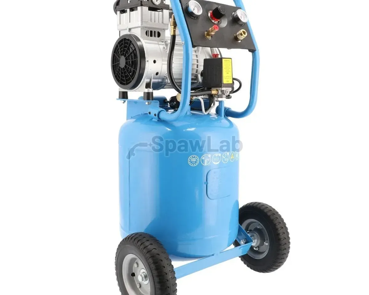 Airpress quiet oil-free vertical twin-piston compressor 8 bar 2 HP/1.5 kW 150 l/min 38 l LMVO 40-250, photo 3
