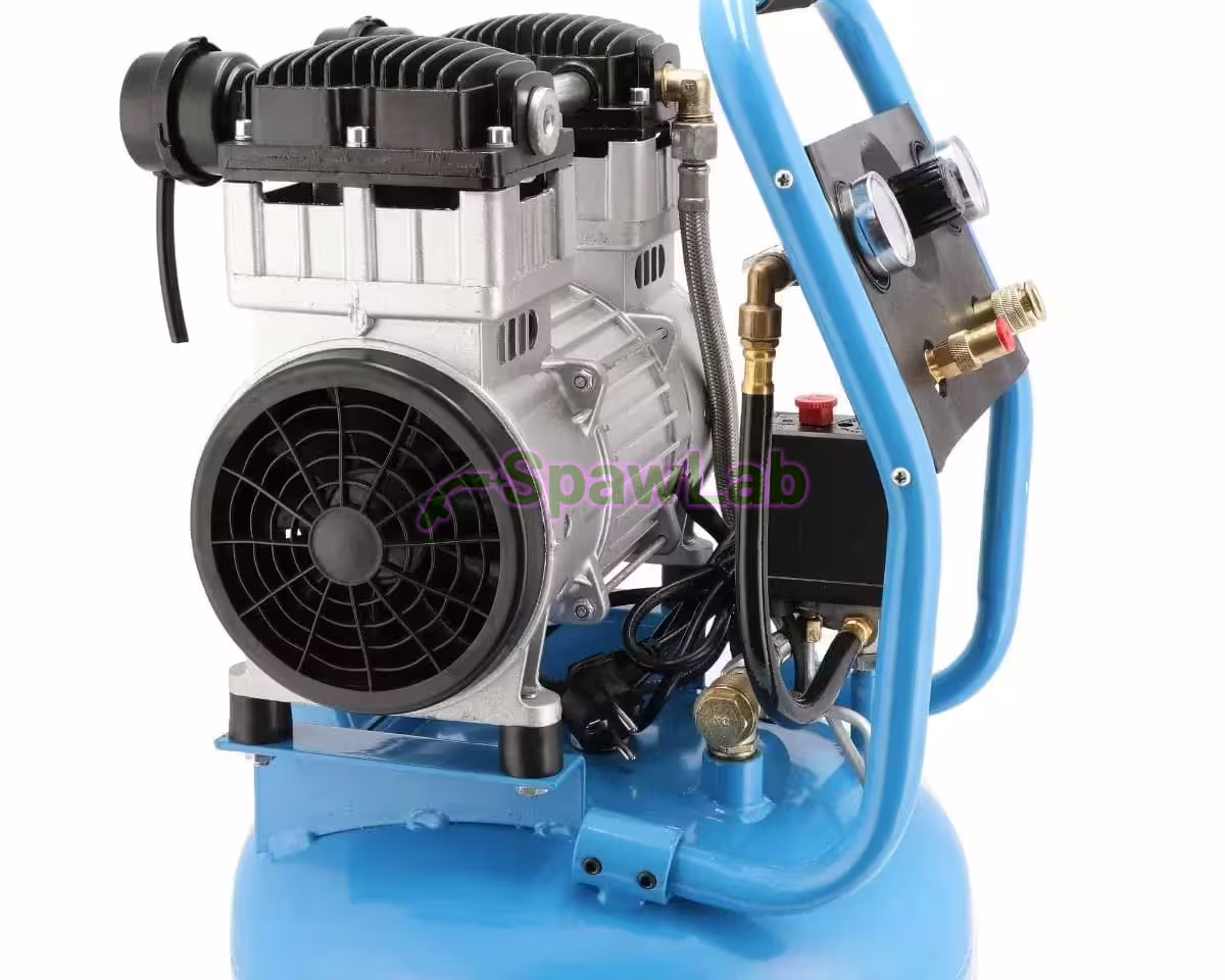 Airpress leiser ölfreier stehender Zweikolbenkompressor 8 bar 2 PS/1,5 kW 150 l/min 38 l LMVO 40-250, Bild 5