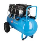 Airpress LMO 90-380 quiet oil-free compressor 8 bar 3 HP (3 x 1 HP) / 2.25 kW 280 l/min 90 l