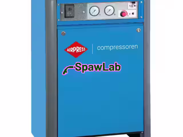 Airpress Silent twin-piston compressor APZ 320+ 10 bar 3 HP/2.2 kW 400V 317 l/min 24 l