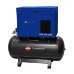 Airpress APZ 500-200 silent twin-piston compressor 10 bar 4 HP/3 kW 378 l/min 200 l, photo 2