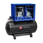 Airpress APZ 500-200 silent twin-piston compressor 10 bar 4 HP/3 kW 378 l/min 200 l, photo 4