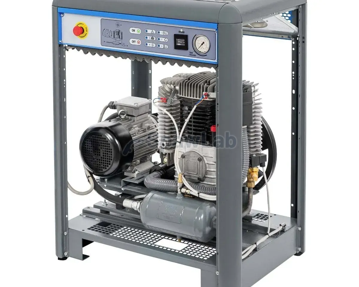 Airpress Silent twin-piston compressor APZ 900+ 11 bar 7.5 HP/5.5 kW 400V 665 l/min 3 l - star-delta connection, photo 4