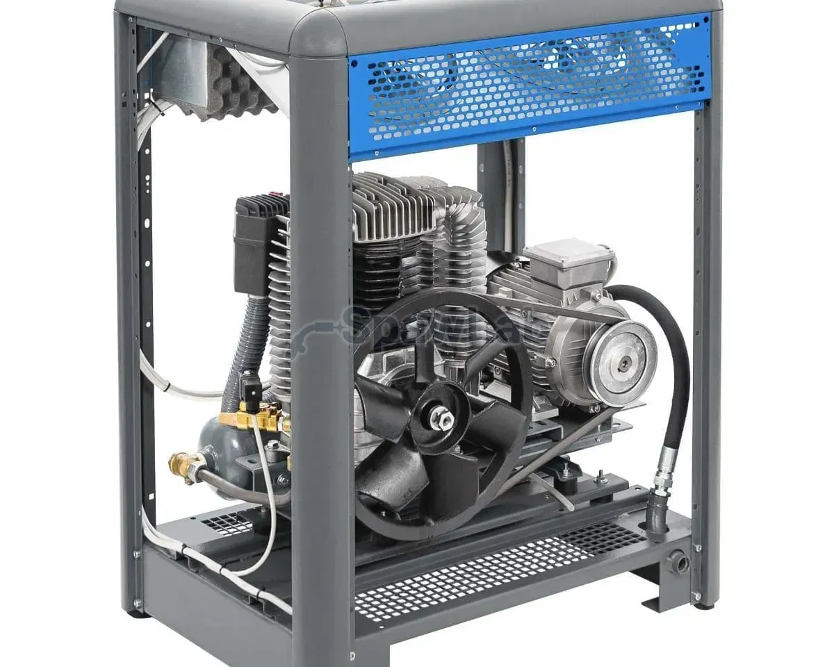 Airpress Silent twin-piston compressor APZ 900+ 11 bar 7.5 HP/5.5 kW 400V 665 l/min 3 l - star-delta connection, photo 6