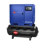 Airpress APZ 900-270S schallgedämmter Zweikolbenkompressor 10 bar 7,5 PS/5,5 kW 611 l/min 270 l, Stern-Dreieck-Schaltung