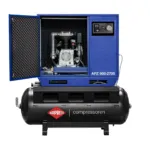 Airpress APZ 900-270S schallgedämmter Zweikolbenkompressor 10 bar 7,5 PS/5,5 kW 611 l/min 270 l, Stern-Dreieck-Schaltung, Bild 2