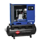 Airpress APZ 900-270S schallgedämmter Zweikolbenkompressor 10 bar 7,5 PS/5,5 kW 611 l/min 270 l, Stern-Dreieck-Schaltung, Bild 5