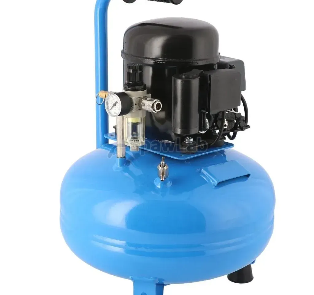 Airpress Cichy kompresor dwutłokowy L 50-24 8 bar 0.5 KM/0.37 kW 32 l/min 24 l, zdjęcie 5