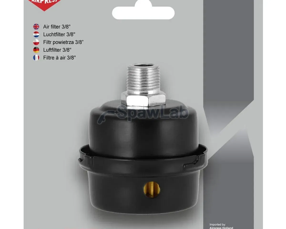 Airpress Filtr powietrza do kompresora 3/8" metalowy