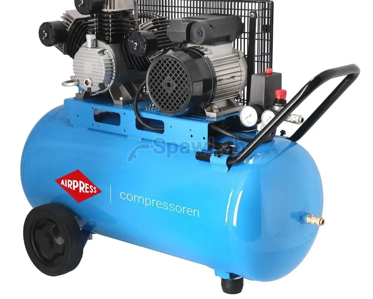 Airpress LM 100-400 3-Kolben-Kompressor 10 bar 3 PS/2,2 kW 320 l/min 100 l, Bild 2