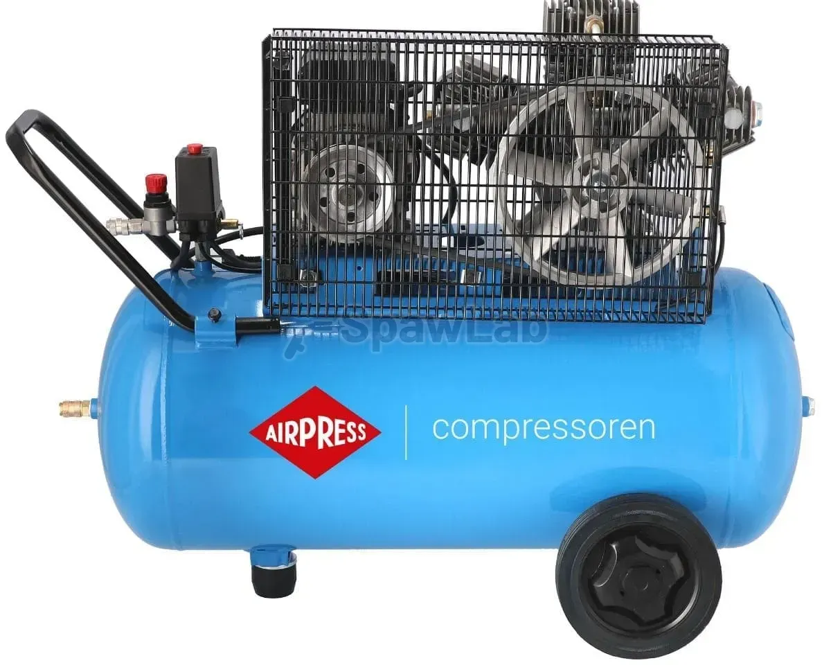 Airpress LM 100-400 3-Kolben-Kompressor 10 bar 3 PS/2,2 kW 320 l/min 100 l, Bild 4