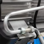 Airpress LMVO 90-440 oil-free four-piston vertical compressor 10 bar 3.0 HP / 2.2 kW 350 l/min 90l, photo 11