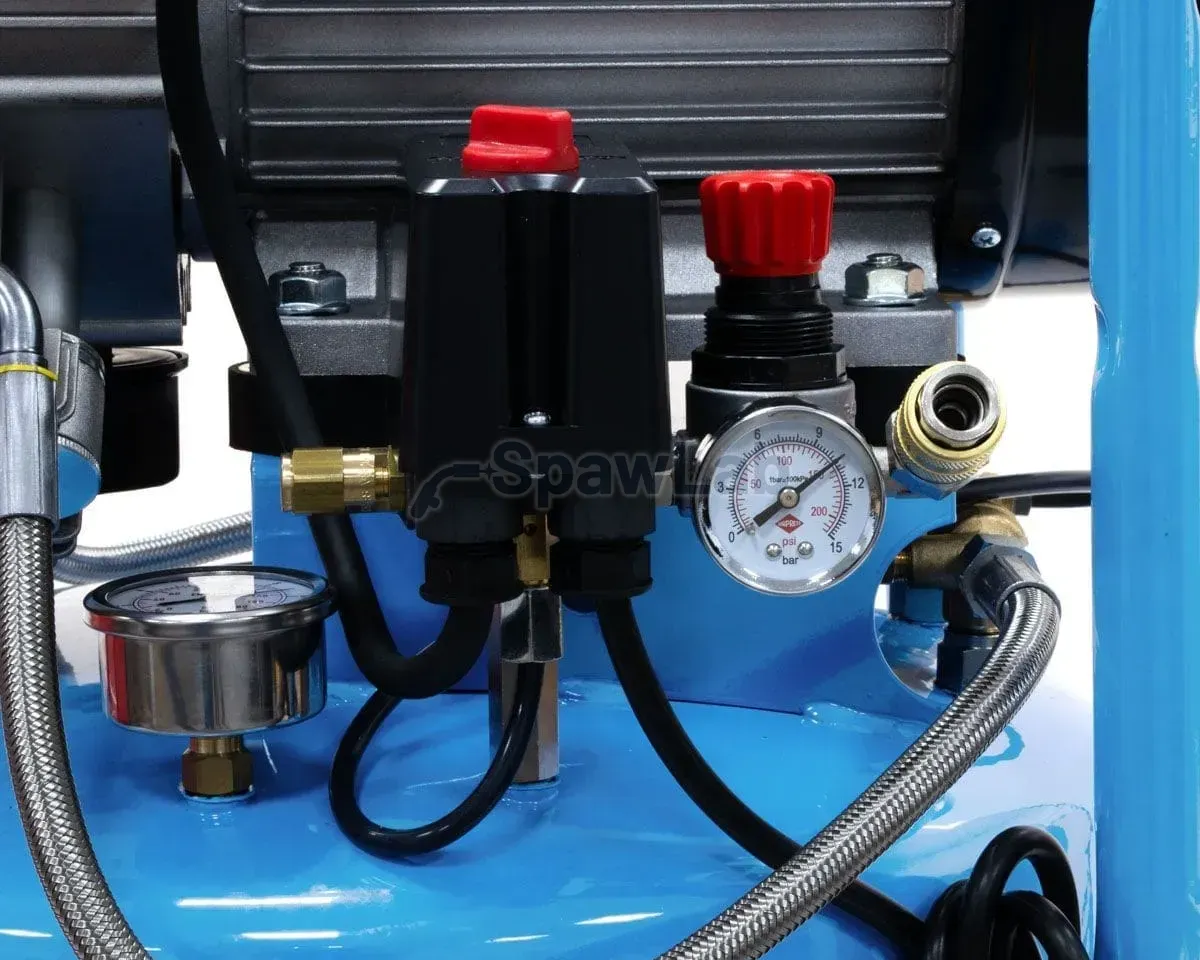 Airpress LMVO 90-440 oil-free four-piston vertical compressor 10 bar 3.0 HP / 2.2 kW 350 l/min 90l, photo 8
