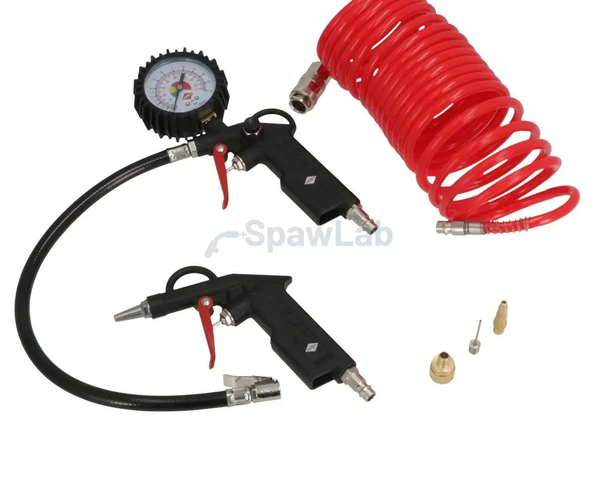 Airpress Oil-free compressor HLO 215-25 + kit for garage home, photo 3