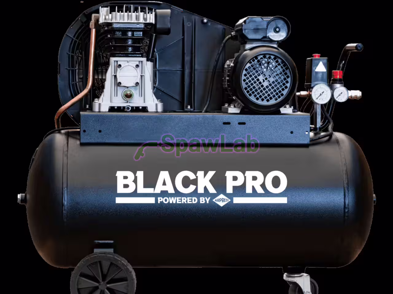 Airpress Twin-piston compressor Black Pro B2800 10 bar 2 HP/1.5 kW 195 l/min 50 l