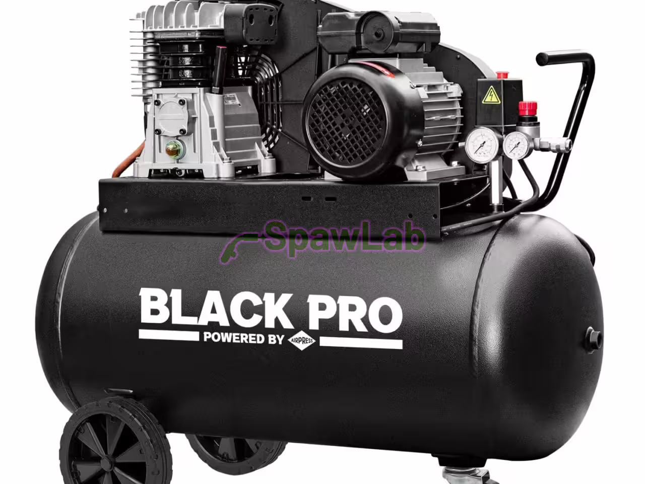 Airpress Kompresor dwutłokowy Black Pro B2800B10 bar 3 KM/2.2 kW 245.6 l/min 90 l, zdjęcie 2