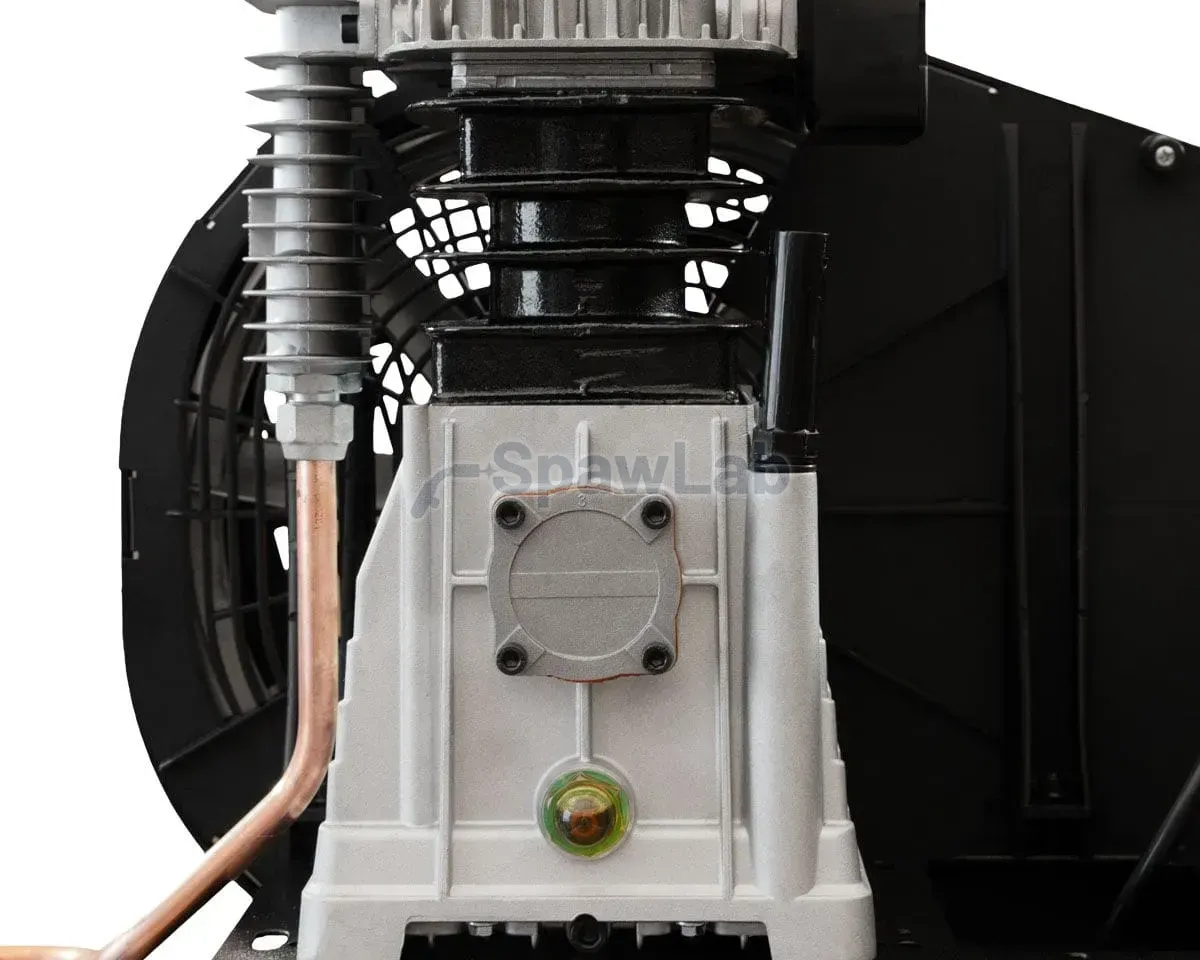 Airpress Black Pro B3800B twin-piston compressor 10 bar 3 HP/2.2 kW 289.3 l/min 150 l, photo 6