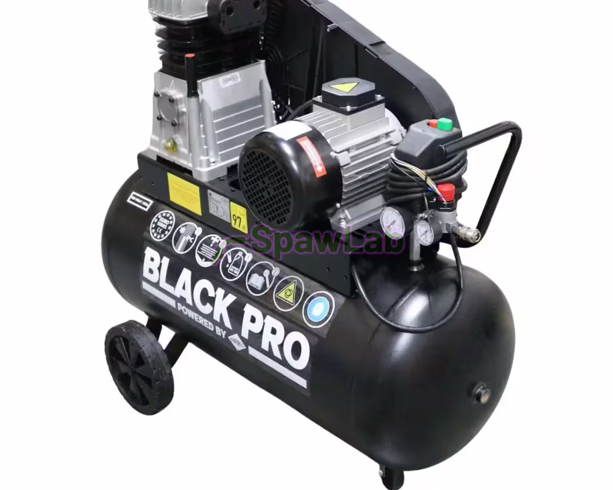 Airpress Twin-piston compressor Black Pro B3800B 10 bar 3 HP/2.2 kW 289.3 l/min 90 l