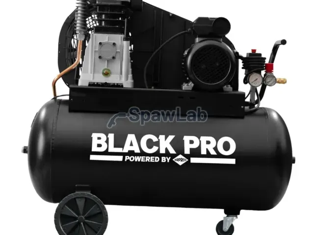 Airpress Kompresor dwutłokowy Black Pro B3800B 10 bar 3 KM/2.2 kW 289.3 l/min 90 l
