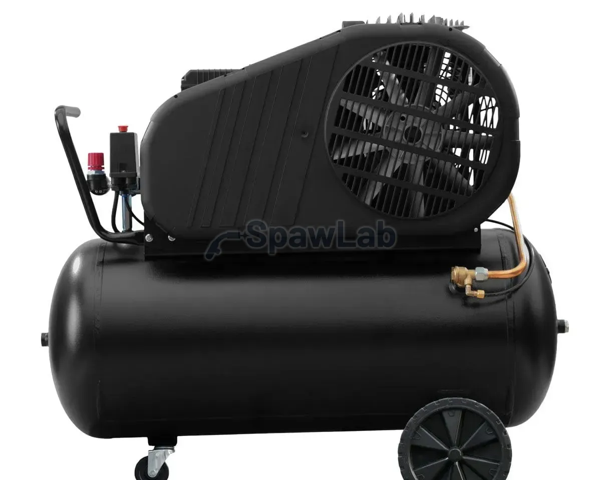 Airpress Black Pro B3800B twin-piston compressor 10 bar 3 HP/2.2 kW 289.3 l/min 90 l, photo 3