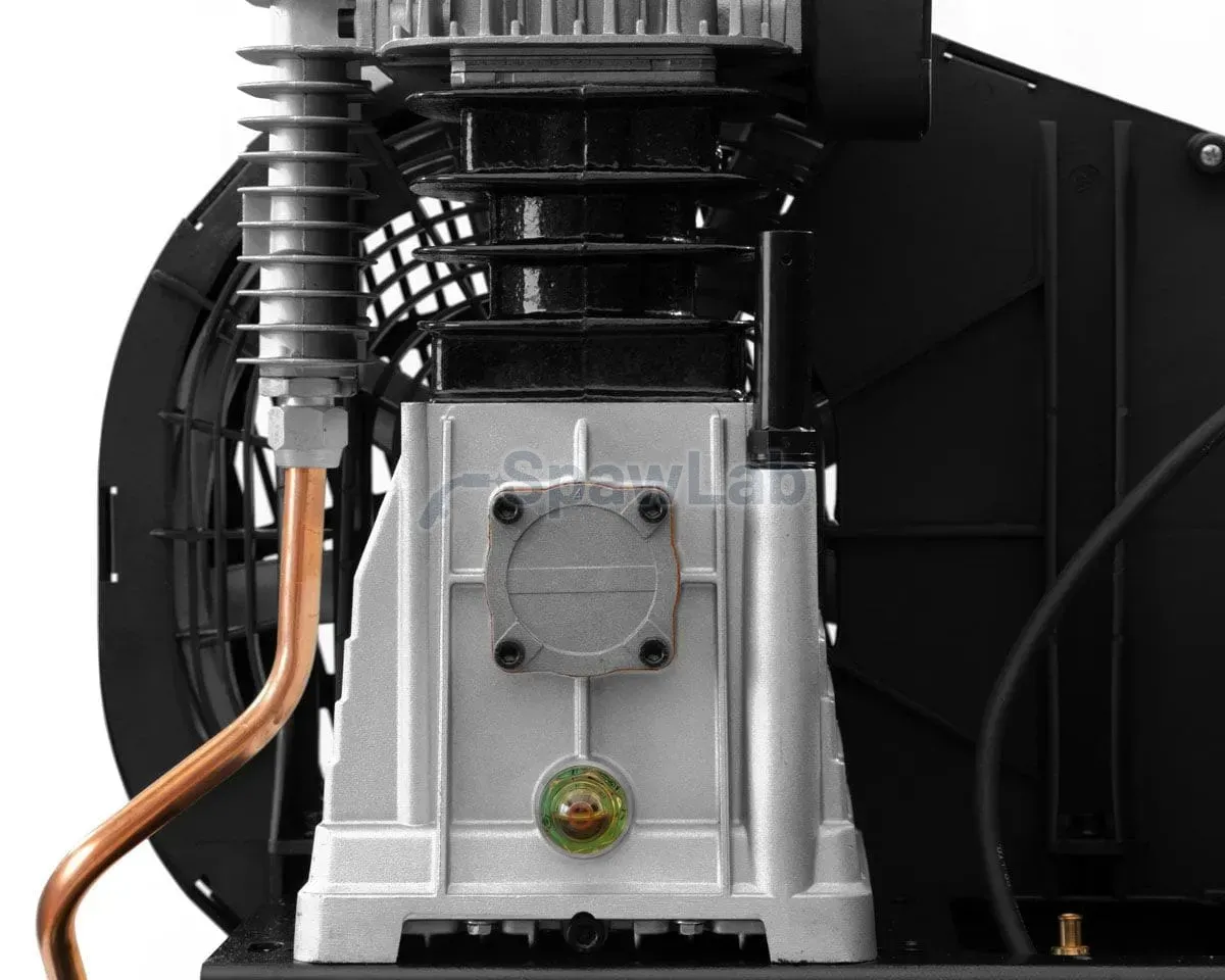 Airpress Black Pro B3800B twin-piston compressor 10 bar 3 HP/2.2 kW 289.3 l/min 90 l, photo 4