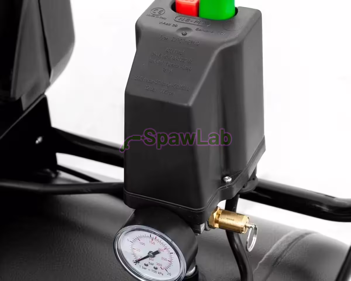 Airpress Zweizylinder-Kolbenkompressor Black Pro B3800B 10 bar 4 PS/3 kW 368.2 l/min 200 l, Bild 10