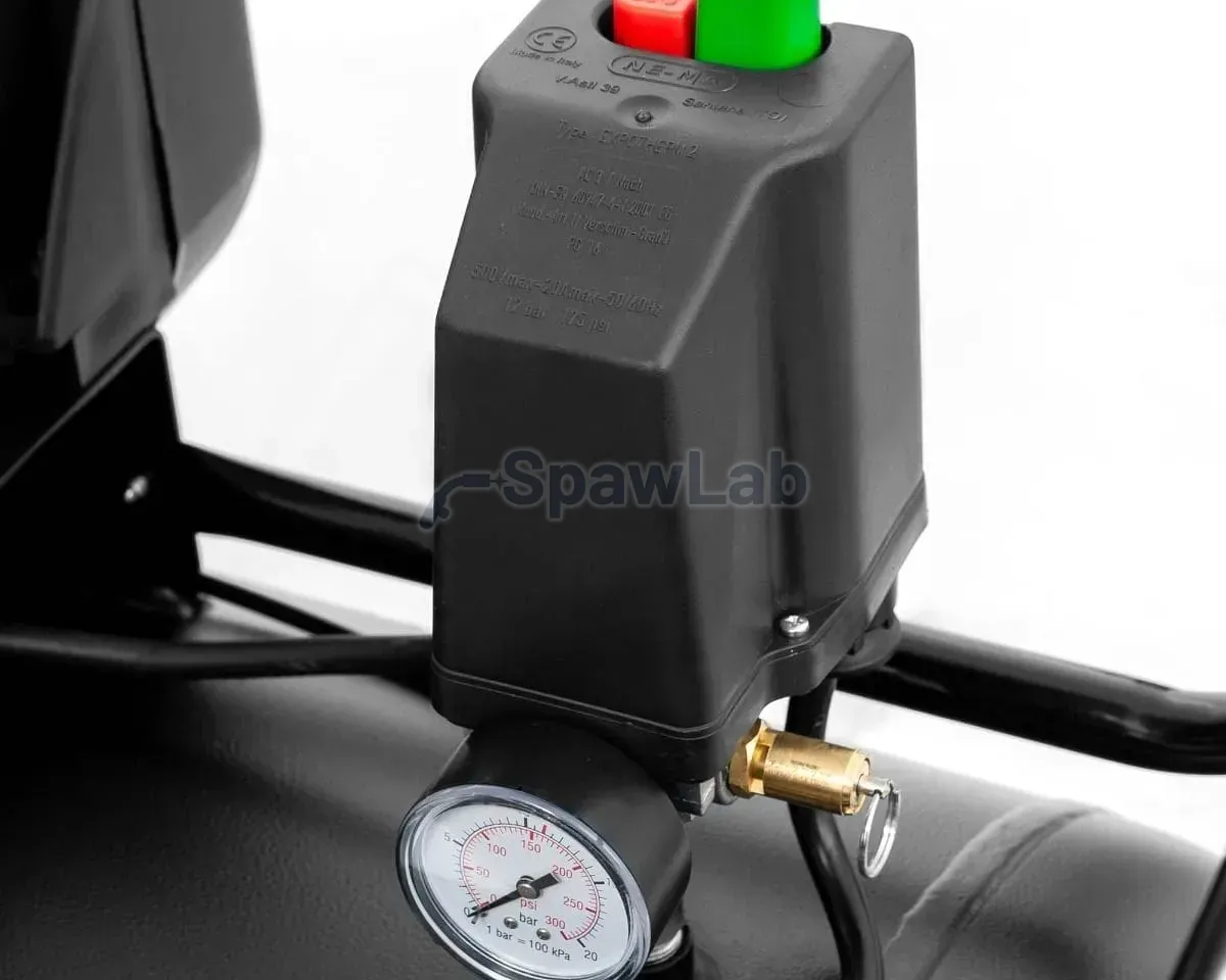 Airpress Zweizylinder-Kolbenkompressor Black Pro B3800B 10 bar 4 PS/3 kW 368.2 l/min 200 l, Bild 10